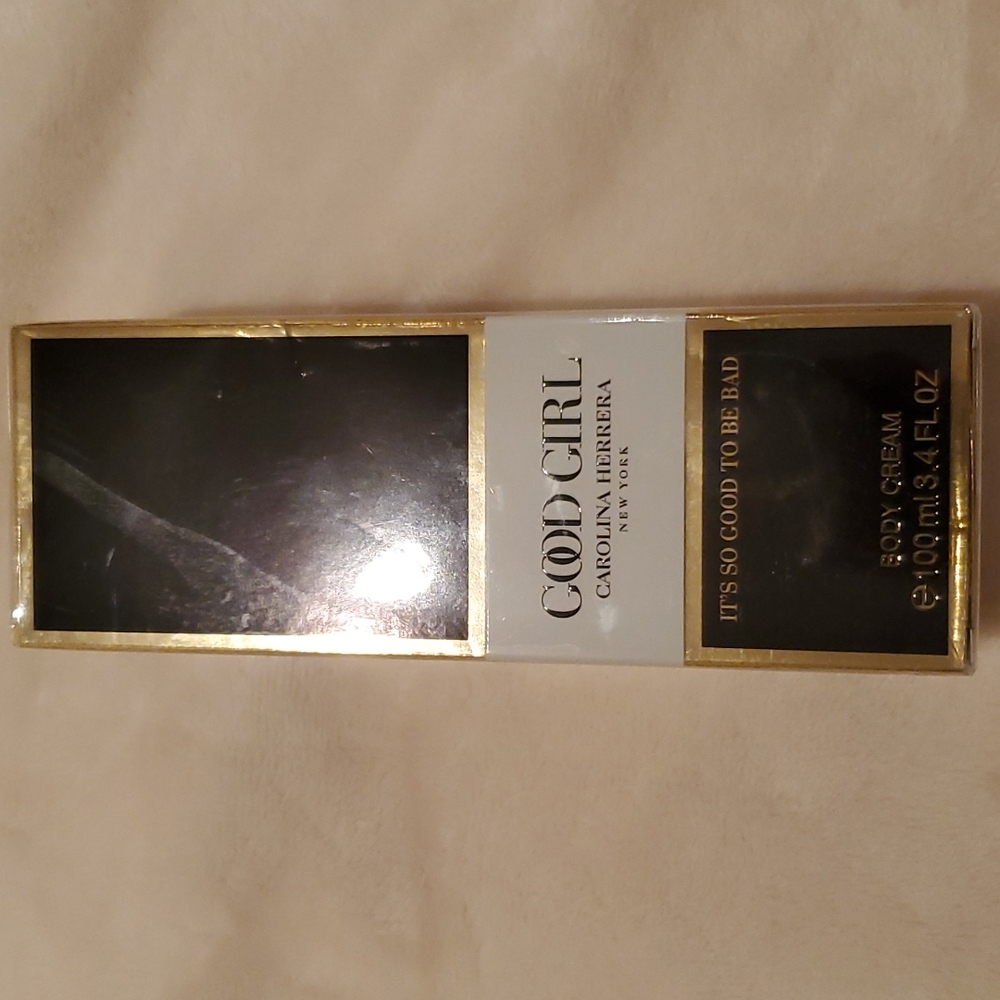 New/Sealed Carolina Herrera Good Girl Body Cream 3.4oz/100ml